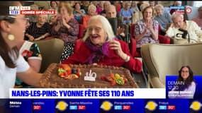 Nans-les-Pins: Yvonne a fêté ses 110 ans