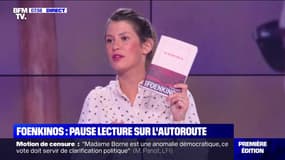 L'écrivain David Foenkinos en dédicace sur une aire d'autoroute