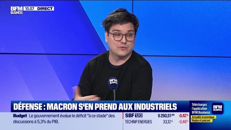 Les Experts : Défense, Macron s'en prend aux industriels - 16/01