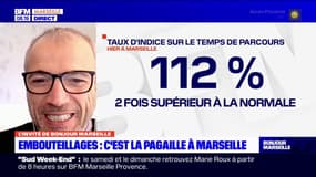 Bouchons à Marseille: le porte-parole de TomTom parle d'une "situation est très très dégradée depuis la rentrée"
