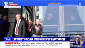 Avant la réunion de l'intersyndicale à Matignon, Sophie Binet (CGT) estime que "c'est une belle journée pour le retrait de la réforme"