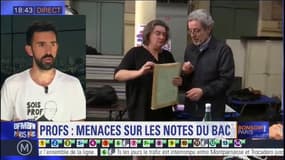 Rétention des copies du bac: "on a interpellé par tous les moyens le ministre et on s'est confronté à un mur", explique Mathieu professeur en Seine-Saint-Denis