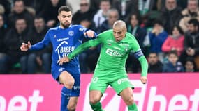Wahbi Khazri face à Troyes, le 18 mars 2022.