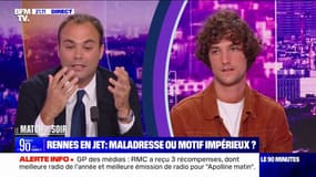 Déplacement en avion entre Paris et Rennes d'Élisabeth Borne et Gabriel Attal: "On ne comprend pas pourquoi [ils] n'ont pas fait le choix raisonné et raisonnable de prendre le train plutôt que l'avion", s'étonne Pablo Pillaud-Vivien