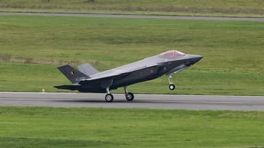Les trois premiers F-35 belges ont atterri sur la base de Florennes en octobre 2025.