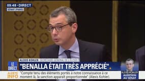 Kohler auditionné au Sénat: "Je ne vais pas communiquer les salaires des personnes qui travaillent à la présidence de la République"