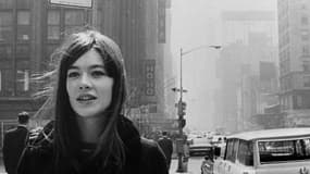 Françoise Hardy en 1965 à New York.