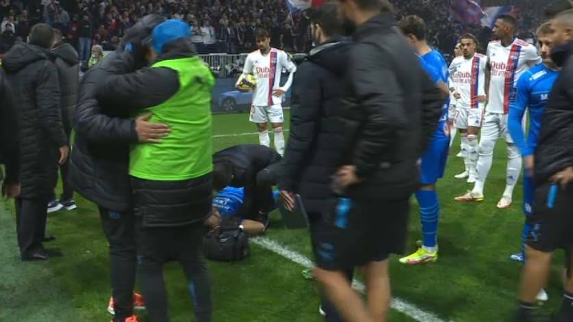 Payet touché par un projectile lors d'OL-OM