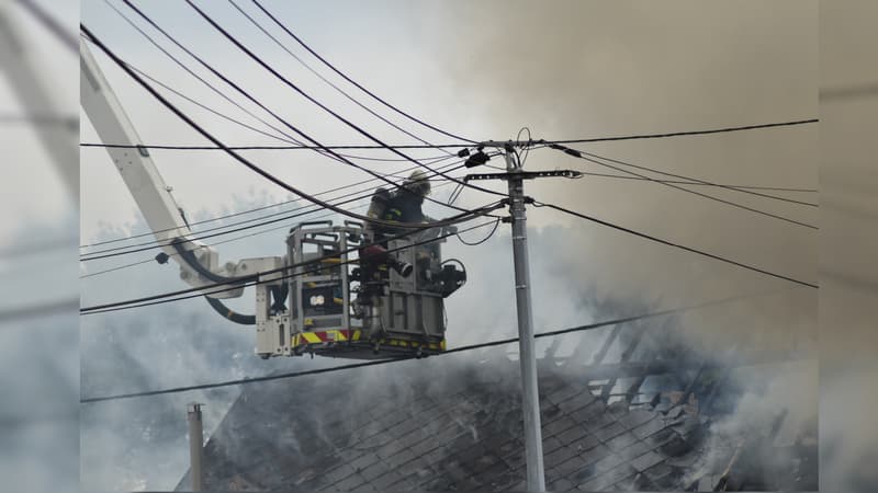 Les pompiers du Nord ont pris en charge la famille de la victime.