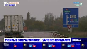 110 km/h sur l'autoroute: qu'en pensent les automobilistes normands?