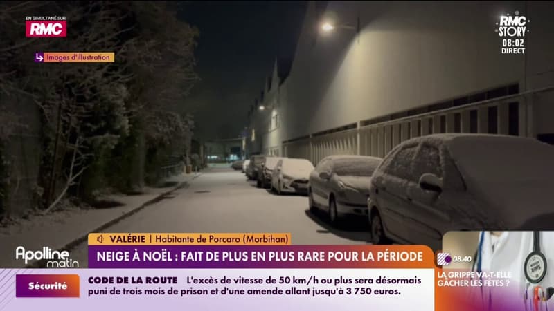 Neige à Noël : Fait de plus en plus rare pour la période