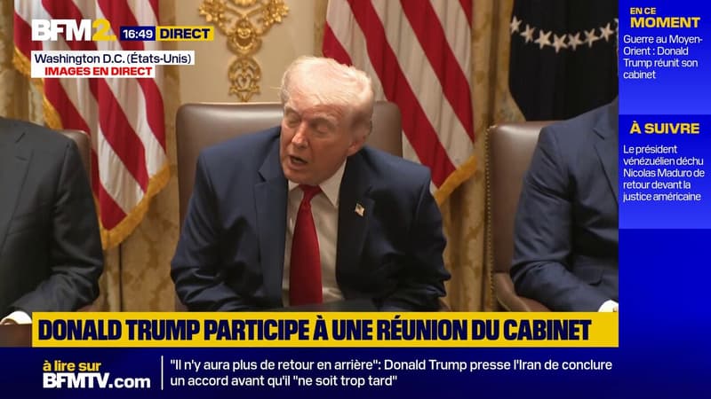 Donald Trump dit que l'Iran a autorisé le passage de dix pétroliers en guise de "cadeau"
