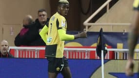 Victor Osimhen lors de Monaco-Lille