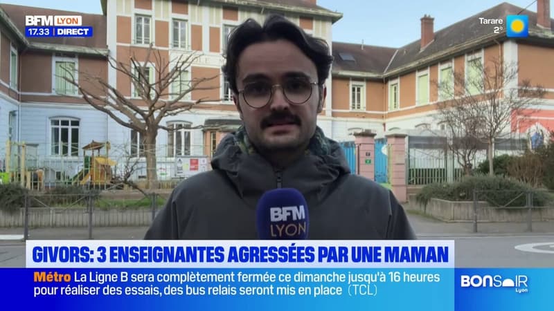 Givors: trois enseignantes d'une école maternelle agressées par une maman