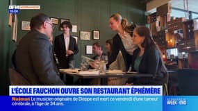 Rouen: les élèves de l'école Fauchon ouvrent un restaurant éphémère