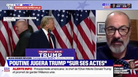 Victoire de Donald Trump: Vladimir Poutine jugera le président élu "sur ses actes", annonce le Kremlin