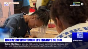 Rouen: du sport pour les enfants du CHU 
