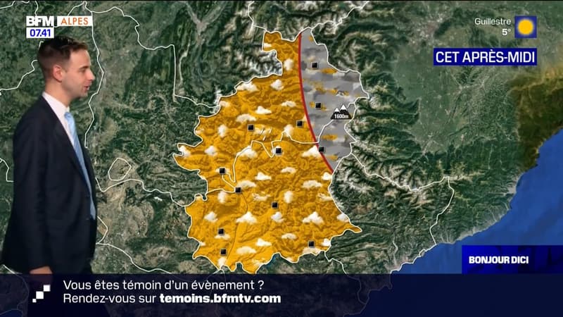Météo Alpes du Sud: un franc soleil ce jeudi sur la région, 9°C à Briançon et 16°C à Digne-les-Bains