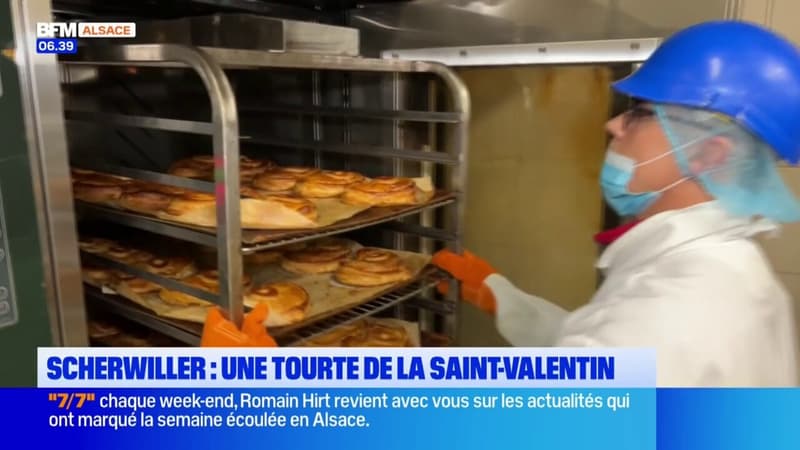 Scherwiller: une tourte en forme de cœur pour la Saint-Valentin