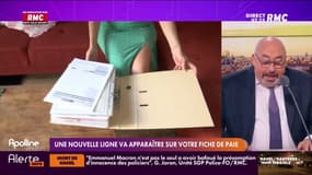 Une nouvelle ligne va apparaître sur votre fiche de paie 
