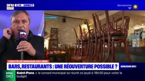 Réouverture des bars et des restaurants: les professionnels veulent "absolument remettre le pied à l'étrier" 