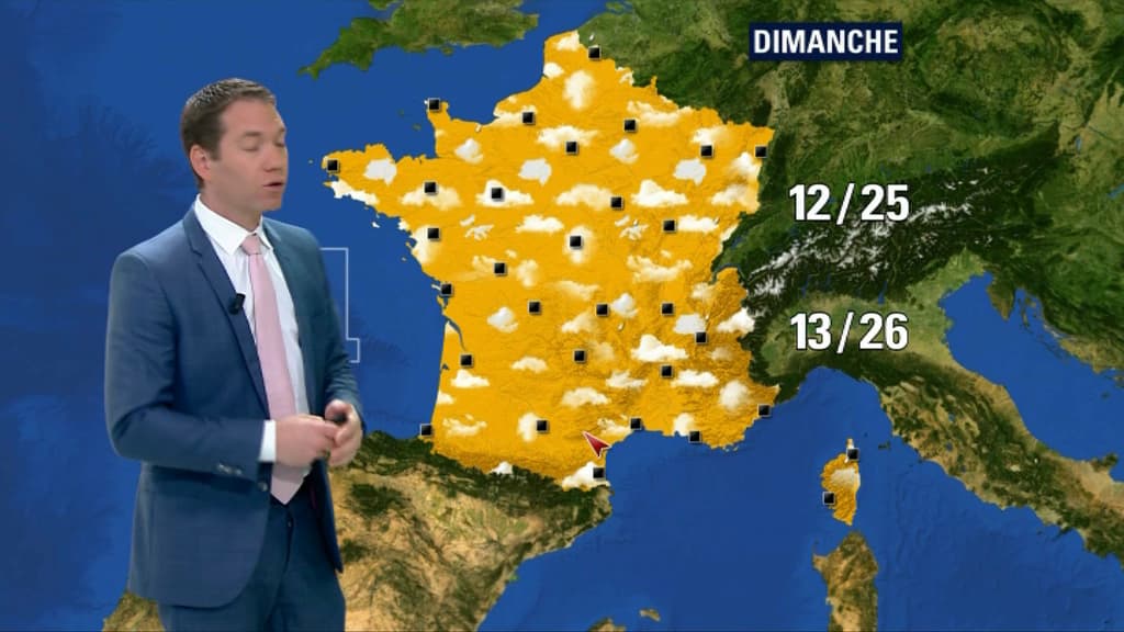 Quelques rares averses sont à prévoir dimanche 22 avril en fin de journée Quelques rares averses sont à prévoir dimanche 22 avril en fin de journée