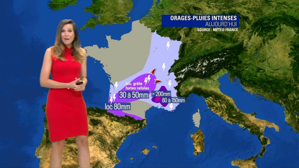 Localement, il faut craindre des averses de grêle.
