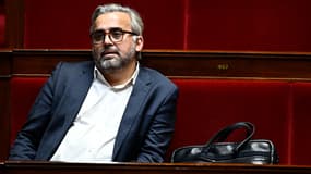 Le député Alexis Corbière à l'Assemblée nationale le 21 octobre 2024 