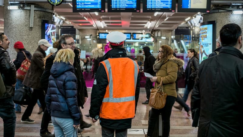 La gare de Lyon-Part Dieu