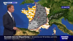 La pluie va traverser le pays ce mercredi