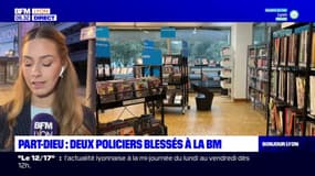 Lyon: deux policiers municipaux blessés par un homme à la bibliothèque de la Part-Dieu