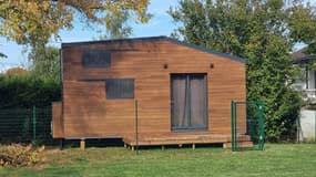 La tiny house de l'association Poitou Habitat Jeunes.