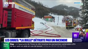 Hautes-Alpes: un restaurant a pris feu à la station des Orres