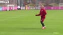 Ribéry s'amuse avec le ballon à l'entraînement