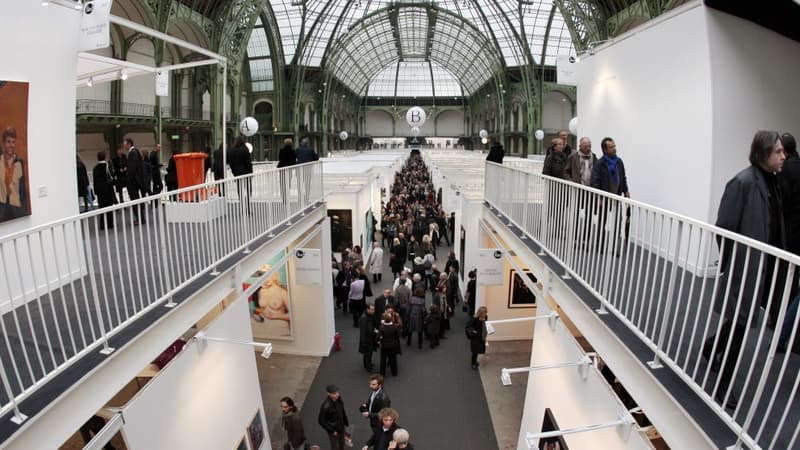 Les oeuvres de 1.451 artistes sont exposées au Grand Palais, à Paris.