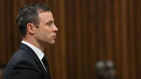 Oscar Pistorius lors de son procès.