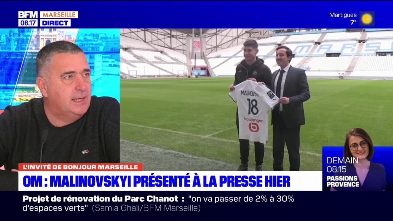 Nouvelle Recrue De L'om, Ruslan Malinovskyi A été Présenté Hier