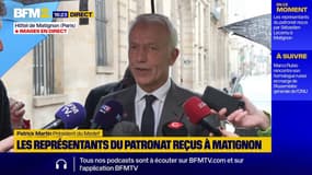 Patrick Martin (Medef) "très inquiet" que le débat politique se focalise sur la fiscalité plutôt que la compétitivité