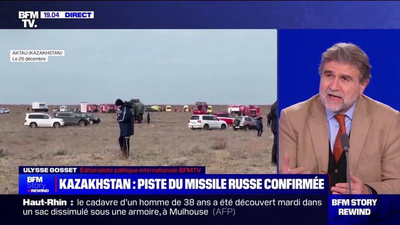 Crash d'un avion au Kazakhstan: la piste du tir de missile russe privilégiée