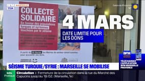 Séisme en Turquie et en Syrie: la ville de Marseille se mobilise