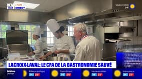 Rhône: le CFA de la Gastronomie de Lacroix-Laval sauvé par la région 