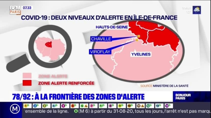 Yvelines Hauts De Seine A La Frontiere Des Zones D Alerte