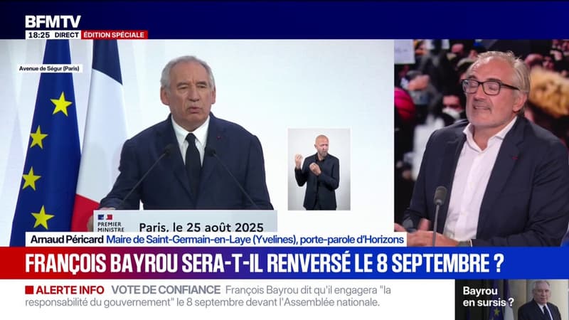 Vote de confiance du 8 septembre: 