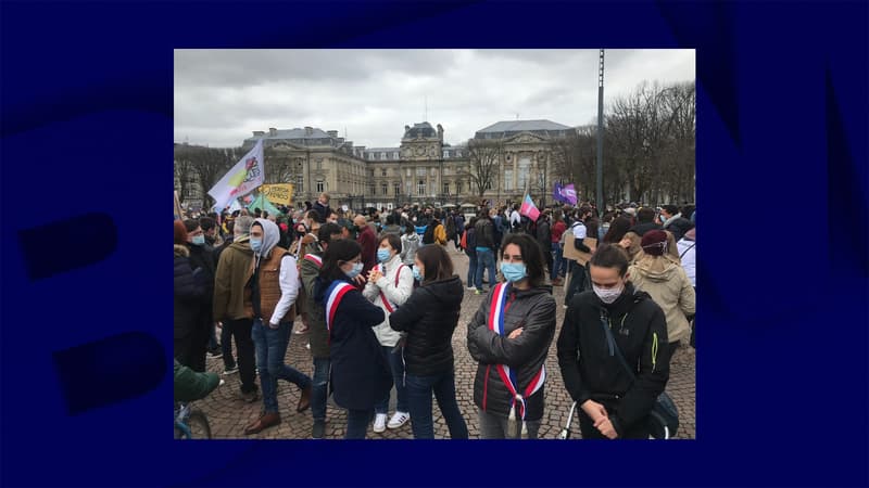 A Lille, plus d'un millier de personnes rassemblées "pour une vraie loi climat"