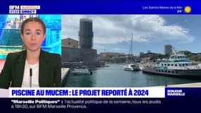 Marseille: le projet de piscine au Mucem repoussé à l'été 2024