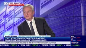 Bruno Le Maire: "Tant que nous n'avons pas un point d'aboutissement qui nous permet de soutenir financièrement Air France, nous continuons à négocier".