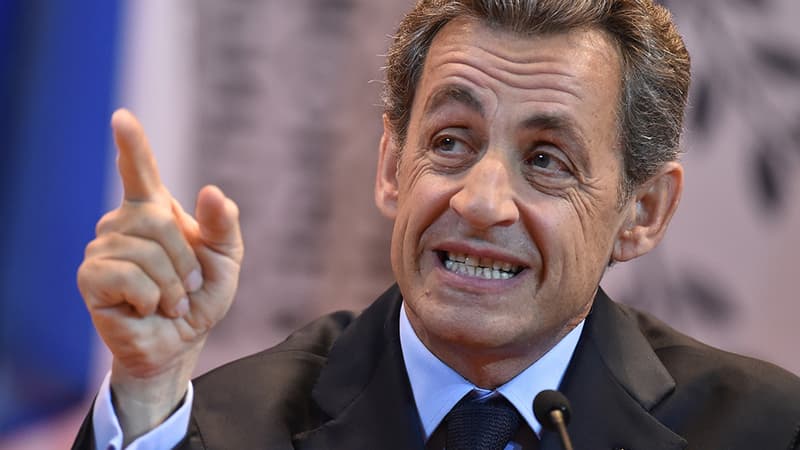 Nicolas Sarkozy en Russie, en octobre 2015.