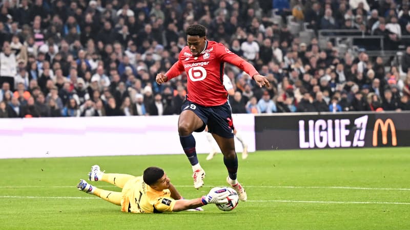 Jonathan David contre l'OM