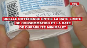 Quelle différence entre la date de limite de consommation et la date de durabilité minimale?
