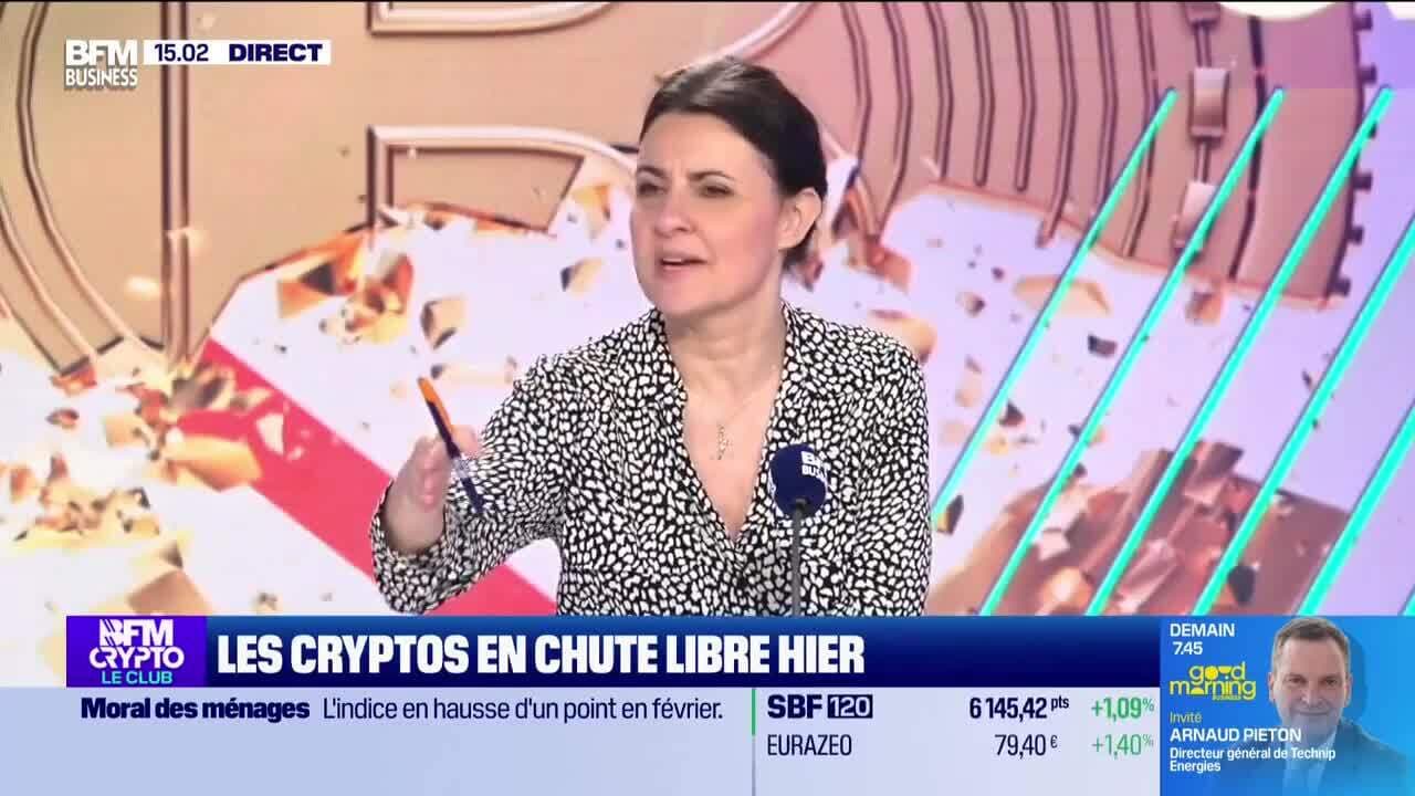 Les cryptomonnaies chutent de 9%